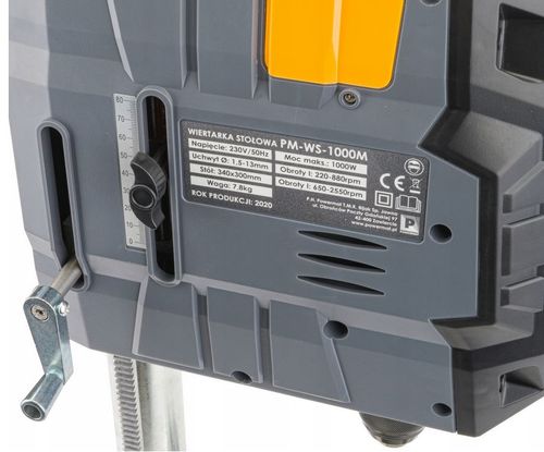 WIERTARKA STOŁOWA SŁUPOWA KOLUMNOWA 1000W + IMADŁO PM-WS-1000M na Arena.pl