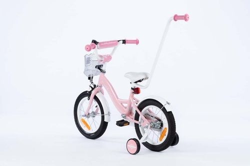 rower rowerek dla dziewczynki TOMABIKE 14 cali model 2025 prowadnik M na Arena.pl