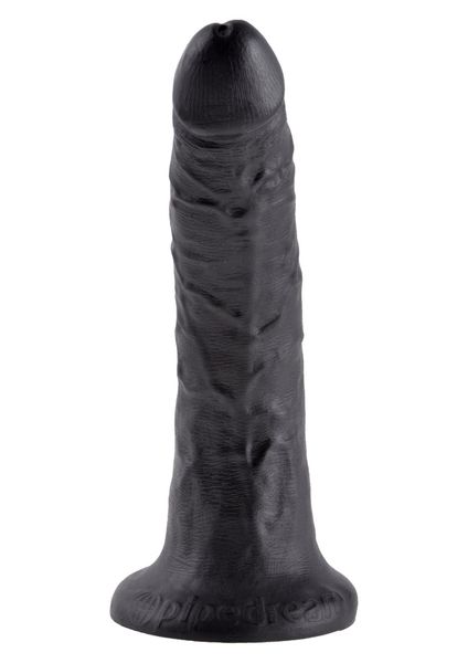 Dildo-Cock 7 Inch Black zdjęcie 2