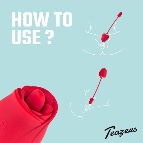 teazers rose vibrator and clitoris stimulator na Arena.pl