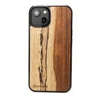 drewniane etui bewood na iphone 14 mango
