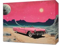 Obraz 50x40cm Kabriolet W Kosmosie