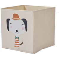 Pojemnik na zabawki sztywny, BOHO, piesek 33x33x33cm OR103WZ1