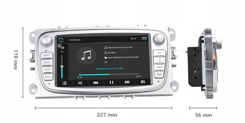 RADIO SAMOCHODOWE do FORD MONDEO MK4 FOCUS MK2 MK3 GALAXY S-MAX ANDROID GPS na Arena.pl