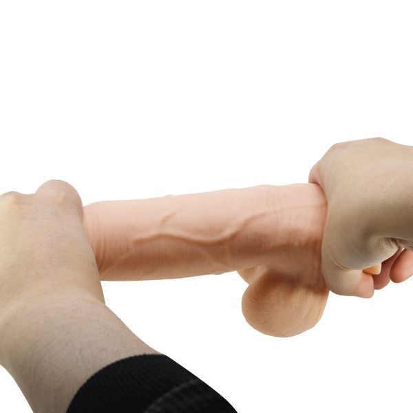Baile - Sliding Skin 8,5'' Flesh Suction Base Bendable Tpr zdjęcie 9