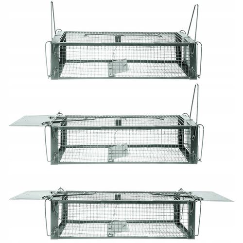 Żywołapka Pułapka na Szczury Kuny Łaski Norki Chwytacz Myszołapka XL Repest na Arena.pl