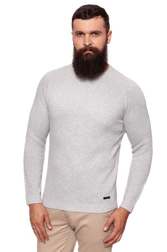 LEE STRUCTURED CREW KNIT GREY MELE L84EOC37 S na Arena.pl
