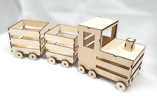 Ciuchcia z kwiatami na Arena.pl