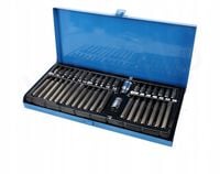 ZESTAW BITÓW TORX, HEX, SPLINE 40 sztuk FALON TECH