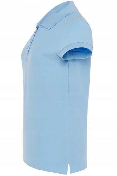 Koszulka polo damska błękitna roz.M zdjęcie 2