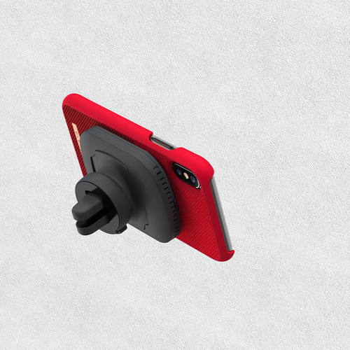Materiałowe etui do iPhone Xs/X (Red) #0 na Arena.pl