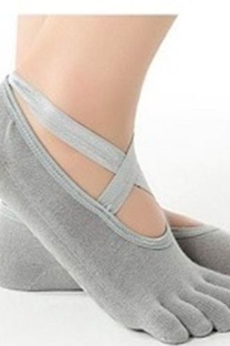 STOPKI Z PALCAMI DO YOGI ABS 8280 35-40 szary na Arena.pl