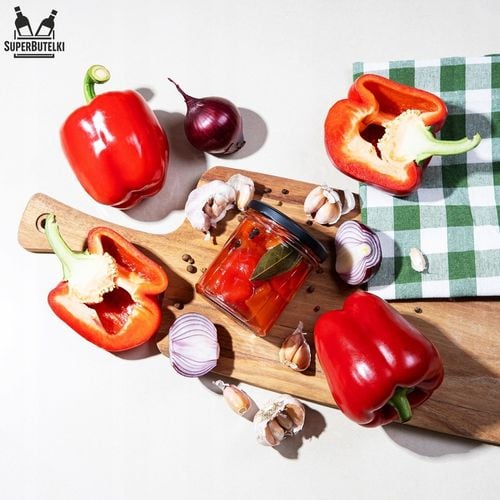 10x Słoik szklany na GRZYBY 350 ml na MIÓD DŻEM KONFITURY PASZTET + na Arena.pl