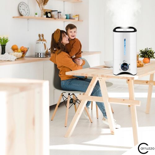 Nawilżacz powietrza AUTOMATYCZNY + AROMATERAPIA 6w1 +12 OLEJKÓW FILTR na Arena.pl