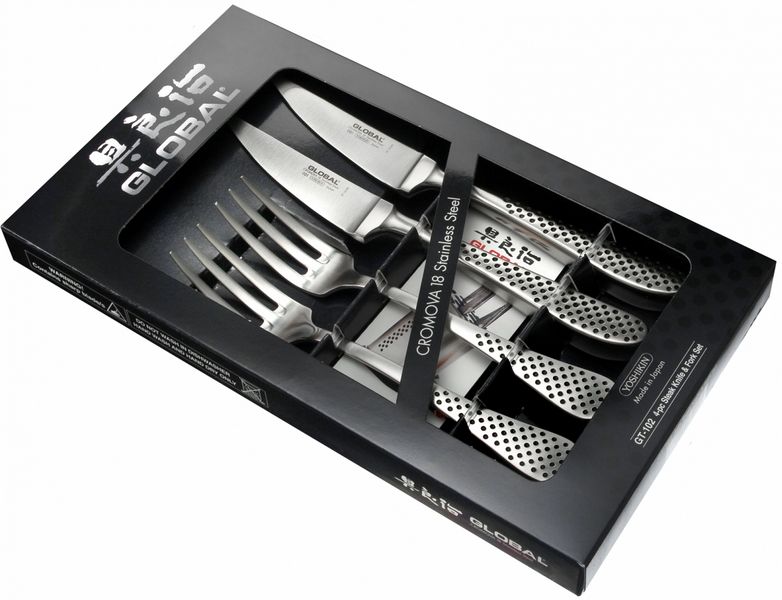 Zestaw do steków 4-częściowy Global zdjęcie 2