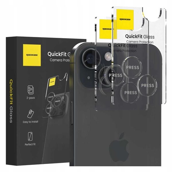 Spacecase Quickfit Camera Iphone 15/15 Plus Black zdjęcie 1