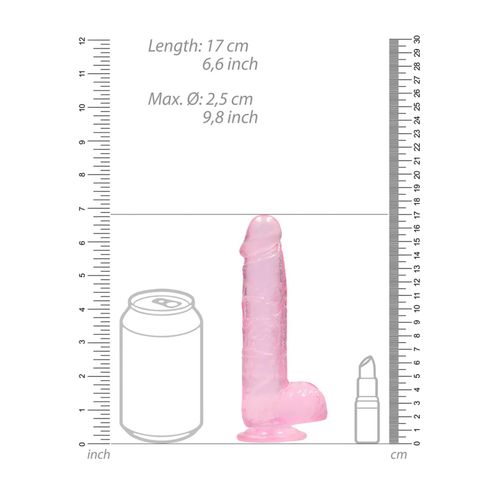 Realistic Dildo With Balls - 15 Cm na Arena.pl