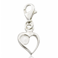 SREBRNY CHARMS SERDUSZKO SREBRO PRÓBY 925