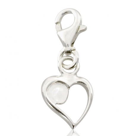 SREBRNY CHARMS SERDUSZKO SREBRO PRÓBY 925 na Arena.pl