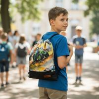 Plecak Worek Wodoodporny dla Chłopca - Traktor