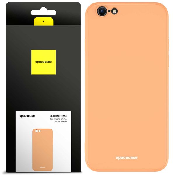 Spacecase Silicone Case Iphone 7/8/Se Orange zdjęcie 1