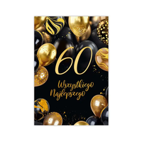 b6 kartka na 60 urodziny - 14