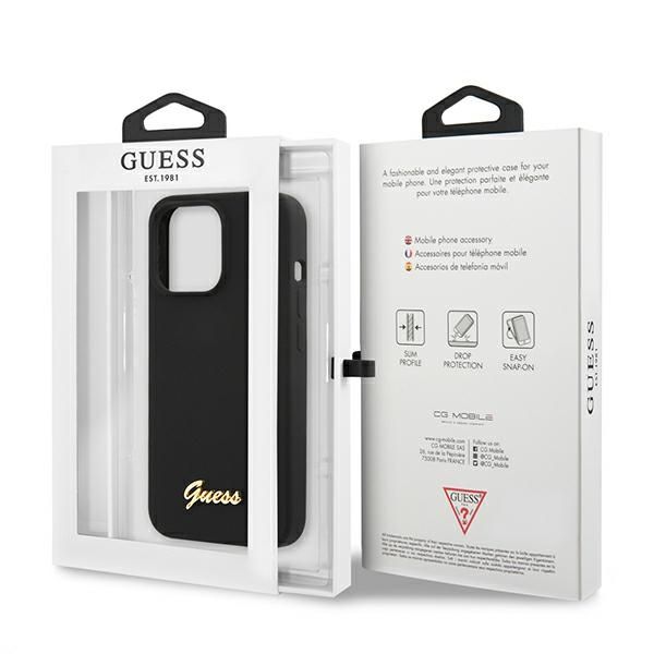 Etui Guess do iPhone 13 Pro Max, Czarny, MagSafe zdjęcie 8