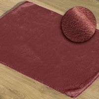 Dywanik łazienkowy EMILIO 50x70 Eurofirany bordowy