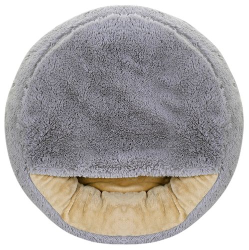 Legowisko Dla Psa Fluffy 60 Cm Jasnoszare na Arena.pl