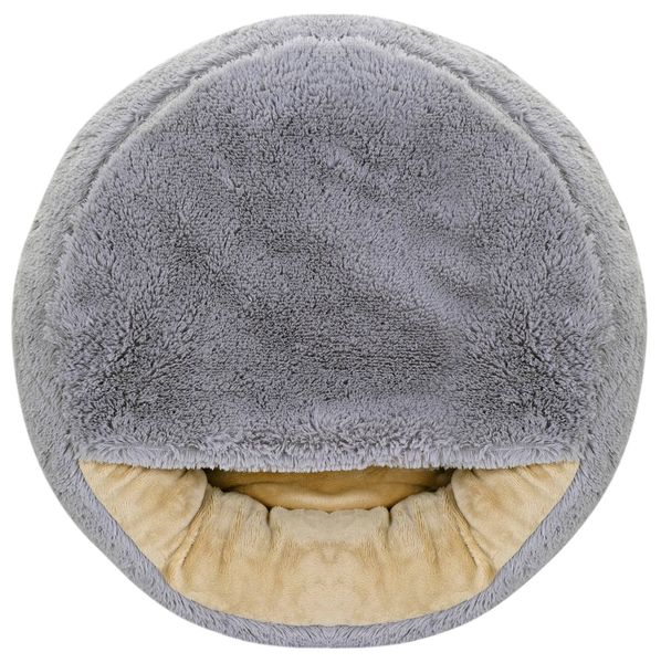 Legowisko Dla Psa Fluffy 60 Cm Jasnoszare zdjęcie 5