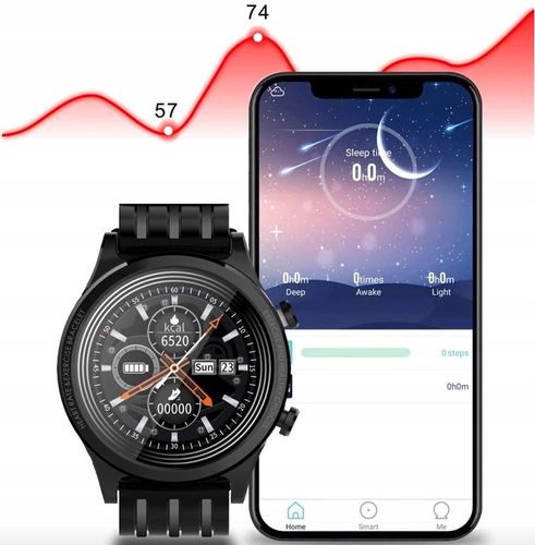 SMARTWATCH ZEGAREK SMARTBAND EKG do Iphone Samsung E5 na Arena.pl