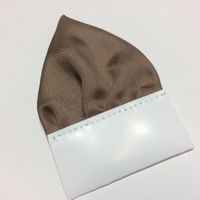 Brązowa poszetka trójkątna "Wypustka"