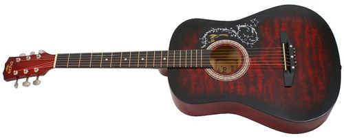 GITARA AKUSTYCZNA ZESTAW DLA POCZĄTKUJĄCYCH 81/P na Arena.pl