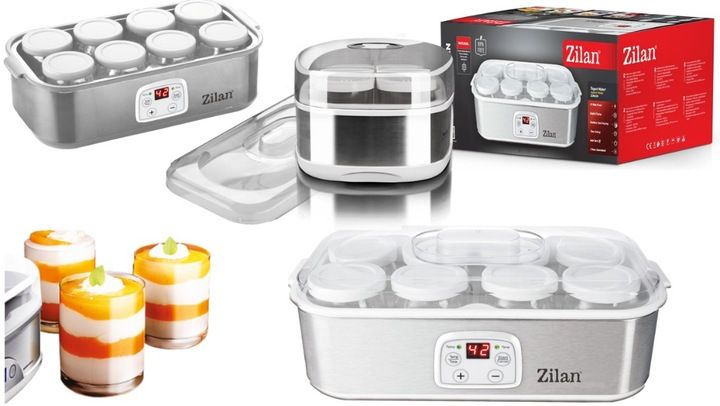 JOGURTOWNICA, TIMER, AUTOMAT, 1440ML /8x180ML/ zdjęcie 11