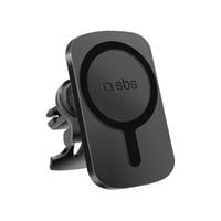 uchwyt samochodowy do smartfona z ładowarką magsafe - czarny