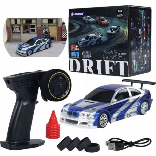 AUTO DO DRIFTU SAMOCHÓD RC ZDALNIE STEROWANY ŻYROSKOP 4X4 DRIFT PILOTA na Arena.pl