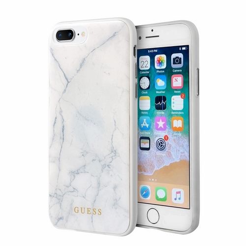 GUESS HARD CASE - iPhone 7/8 Plus - WHITE MARBLE na Arena.pl