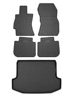 Dywaniki gumowe SolidPRO + mata bagażnika Subaru Legacy IV B4