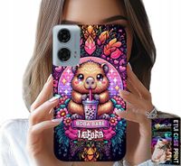 ETUI DO MOTOROLA G34 5G - SŁODKA KAPIBARA Z SZEJKIEM, SUPER WZORY