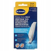 Dr. Scholl's Freeze Away Max Zestaw do usuwania kurzajek i brodawek,