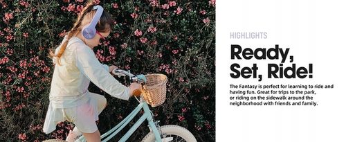 JOYSTAR 18-calowy rower dla dzieci 5-9 lat Stabilizatory Hand&Coaster na Arena.pl