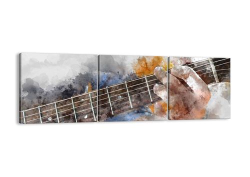 Obraz Na Płótnie - Muzyka Gitara Artysta - 90X30 Cm - Ca90X30-3448 na Arena.pl