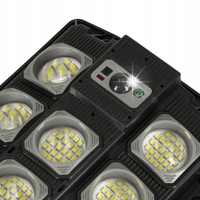 Lampa Solarna LED Zewnętrzna Uliczna Halogen z Czujnikiem Ruchu i Zmierzchu