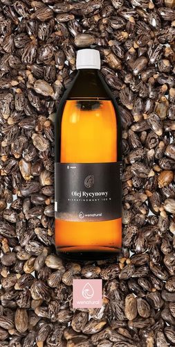 Olej Rycynowy Nierafinowany 1000ml 1l Wenatural wszechstronny ciało włosy na Arena.pl