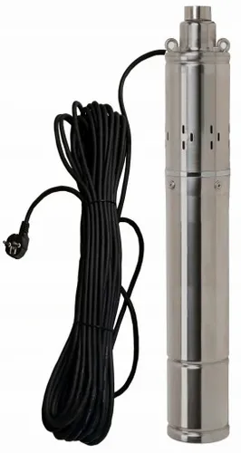 POMPA GŁĘBINOWA ŚRUBOWA DO WODY CZYSTEJ STUDNI WIERCONA 4" + KABEL 20M na Arena.pl