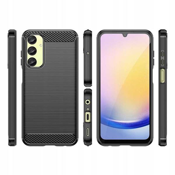 Spacecase Carbon Galaxy A15 4G / 5G Black zdjęcie 6