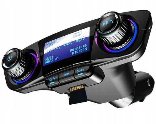 TRANSMITER FM BLUETOOTH 5.0 USB MULTIMEDIALNY 8w1 na Arena.pl