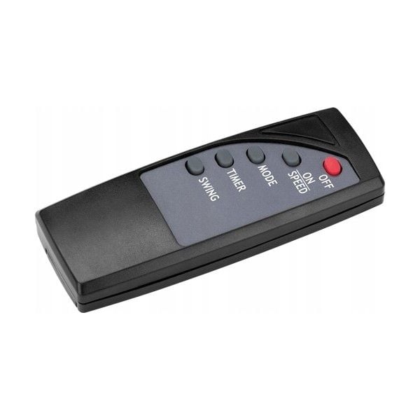 Wentylator stojący z pilotem wiatrak MPM BWP-02/C czarny zdjęcie 3