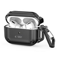 Etui Tech-Protect Rough Hook Pancerne TPU DO AirPods Pro 1, 2 Czarne