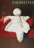 Plakat 50x70cm  Cigarettes, Cappiello Vintage do Salonu